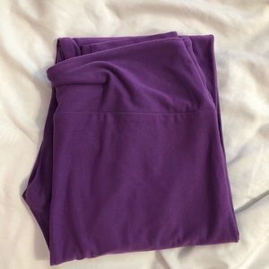 Purple Lularoe leggings